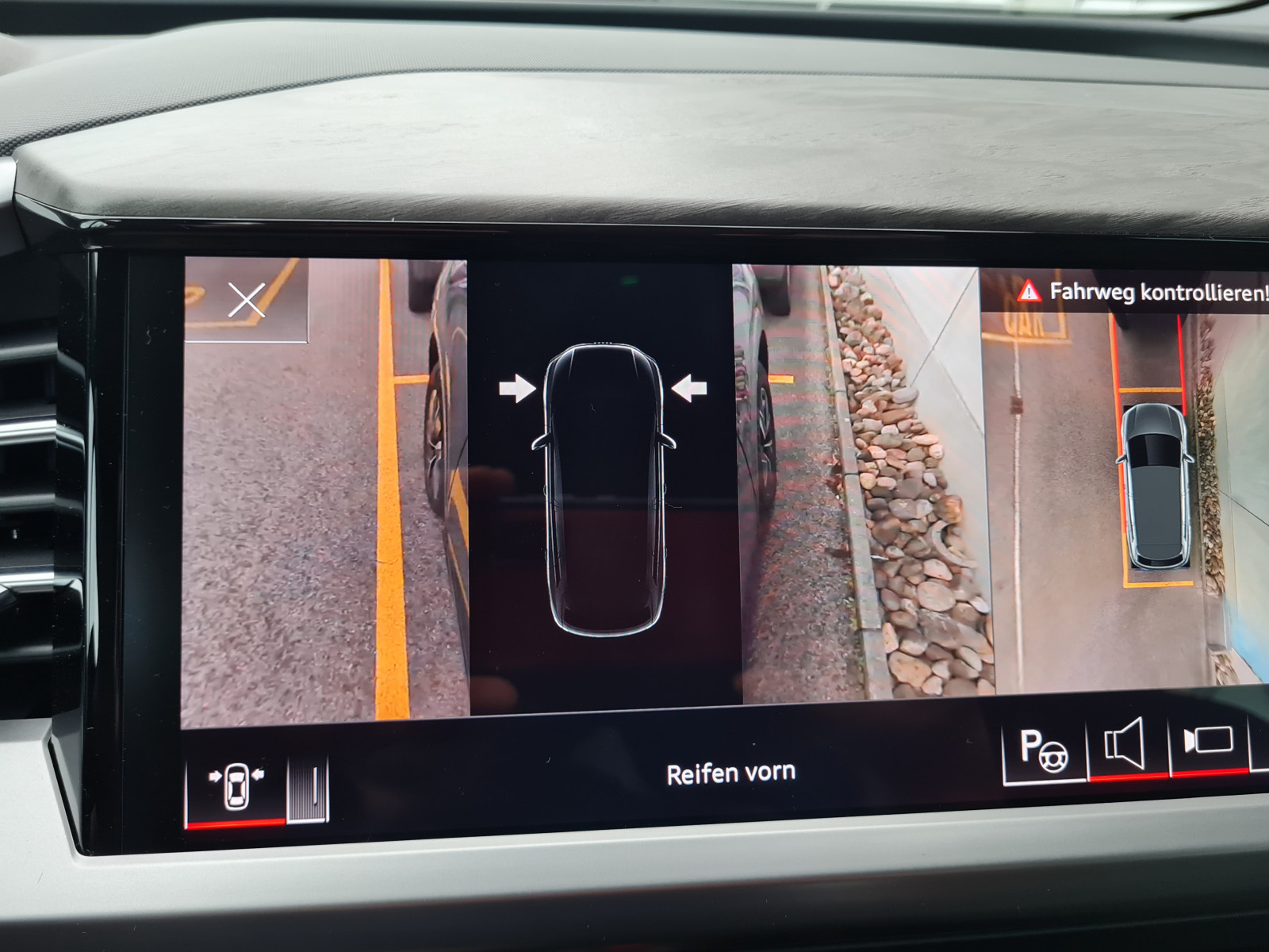 Audi q4 Umgebungskamera