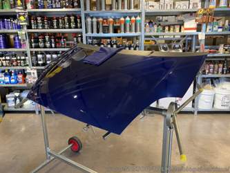 Motorhaube zum Testen