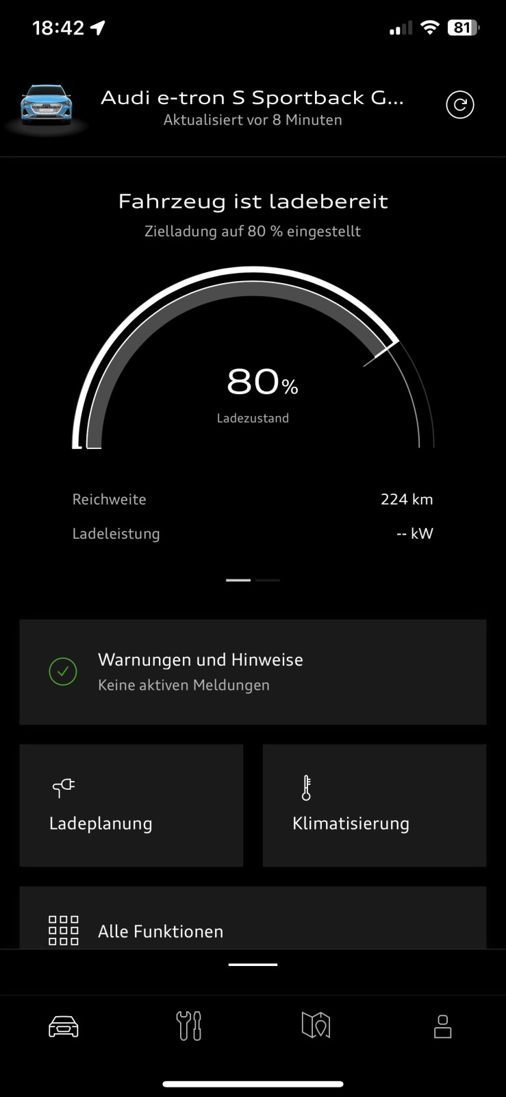 Audi charging - Start 01.01.2023 (Ablöse e-tron Charging Service)