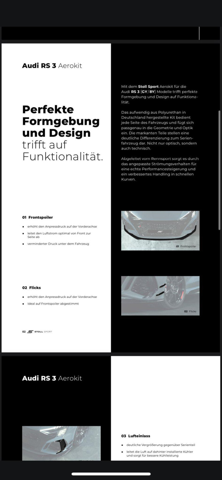Der große Audi RS3 8Y-Thread