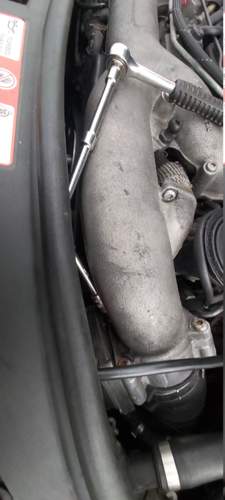 DK untere Schraube lösen live