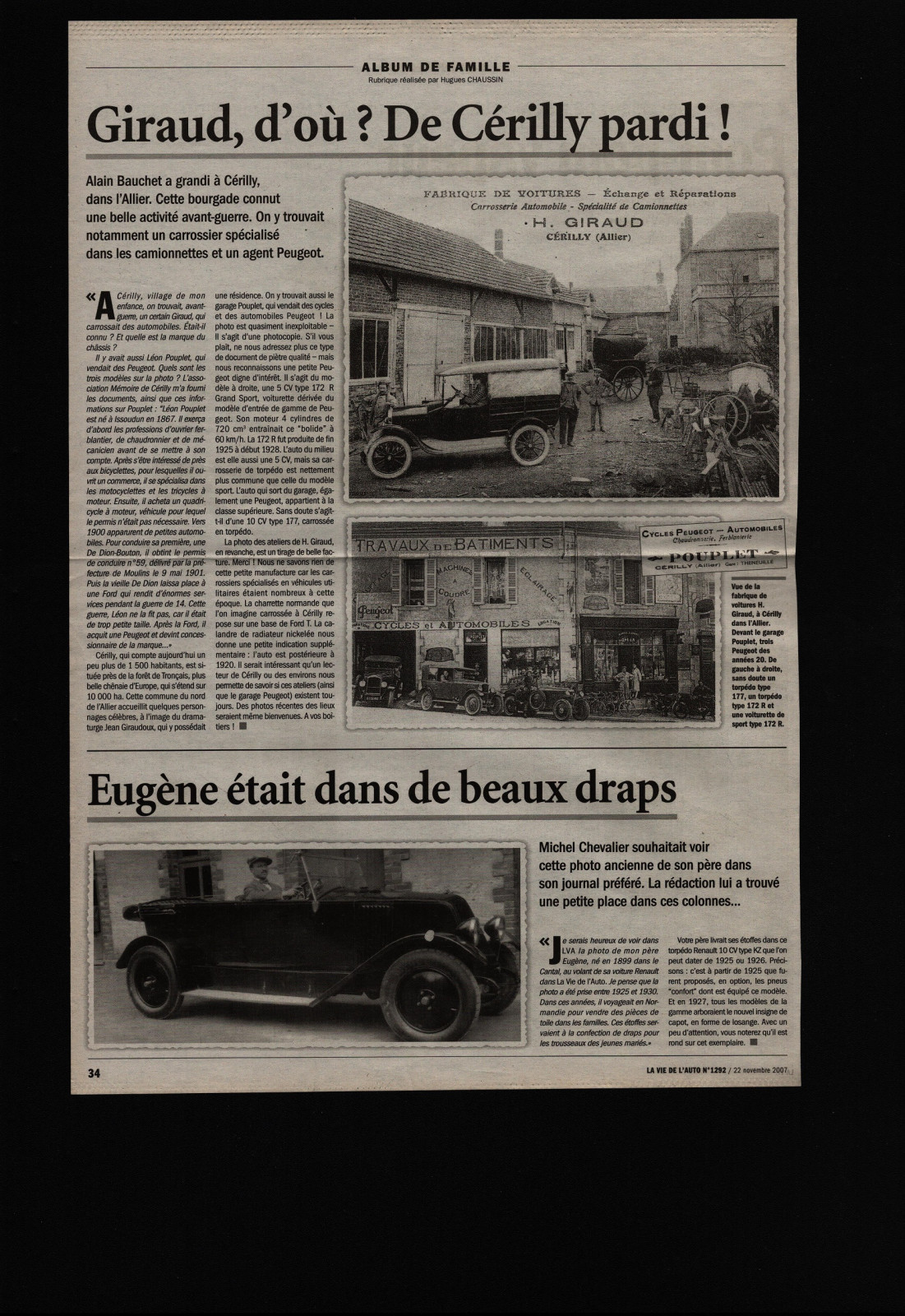 Foto-Erinnerungen an die Vergangenheit 1921 > 1990: