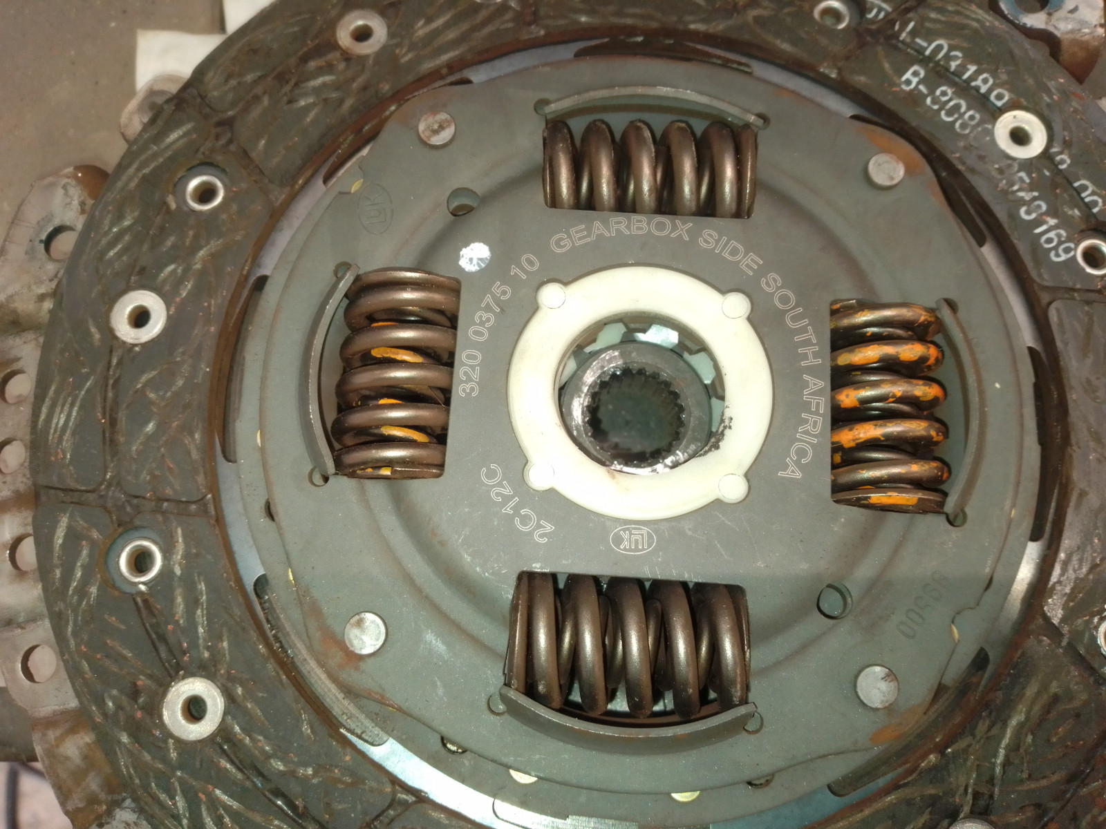 Einbaurichtung Kupplung