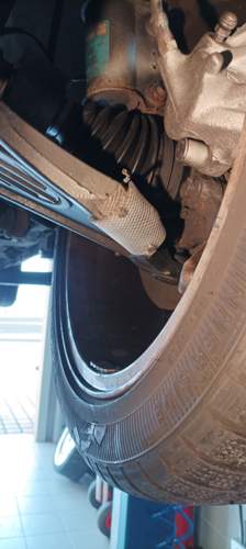 Lenkanschlag spezial beim Volvo C70 1