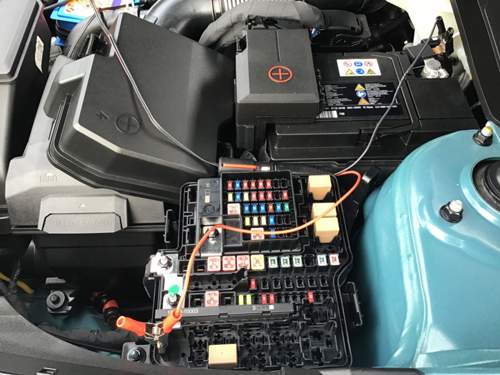 Sportage Ladegeräteanschluss