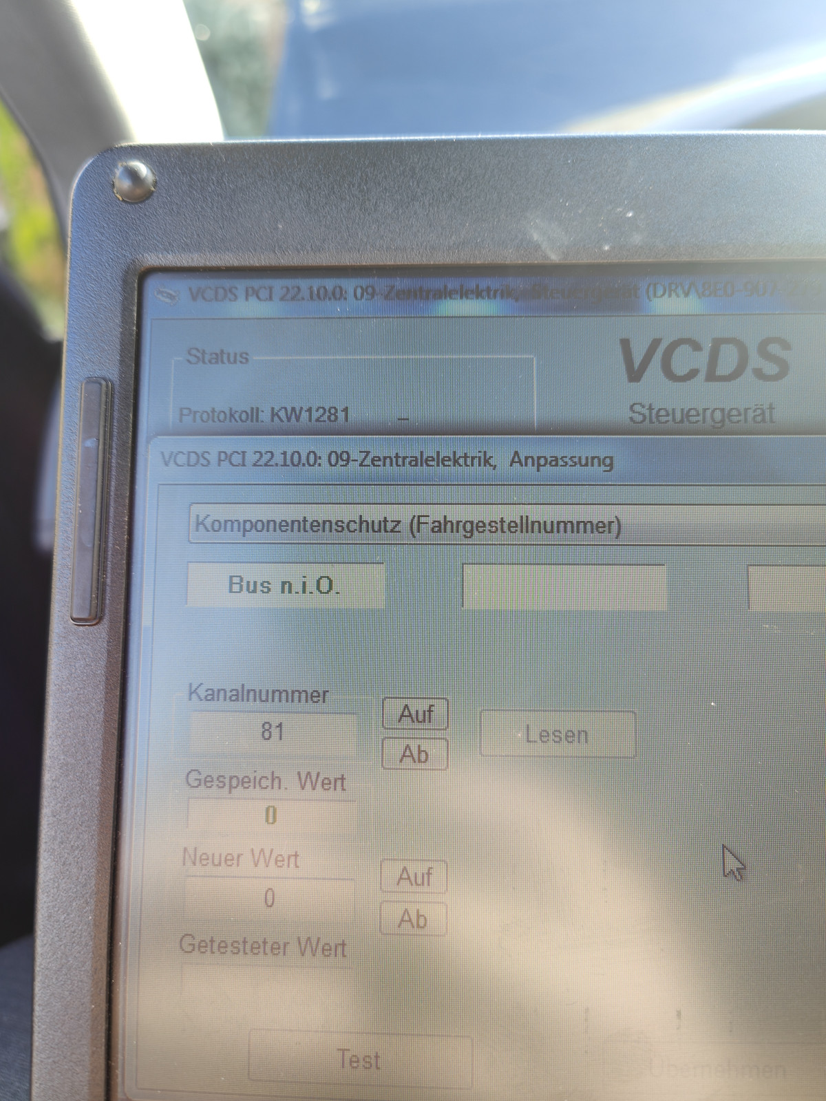 Kombiinstrument defekt?