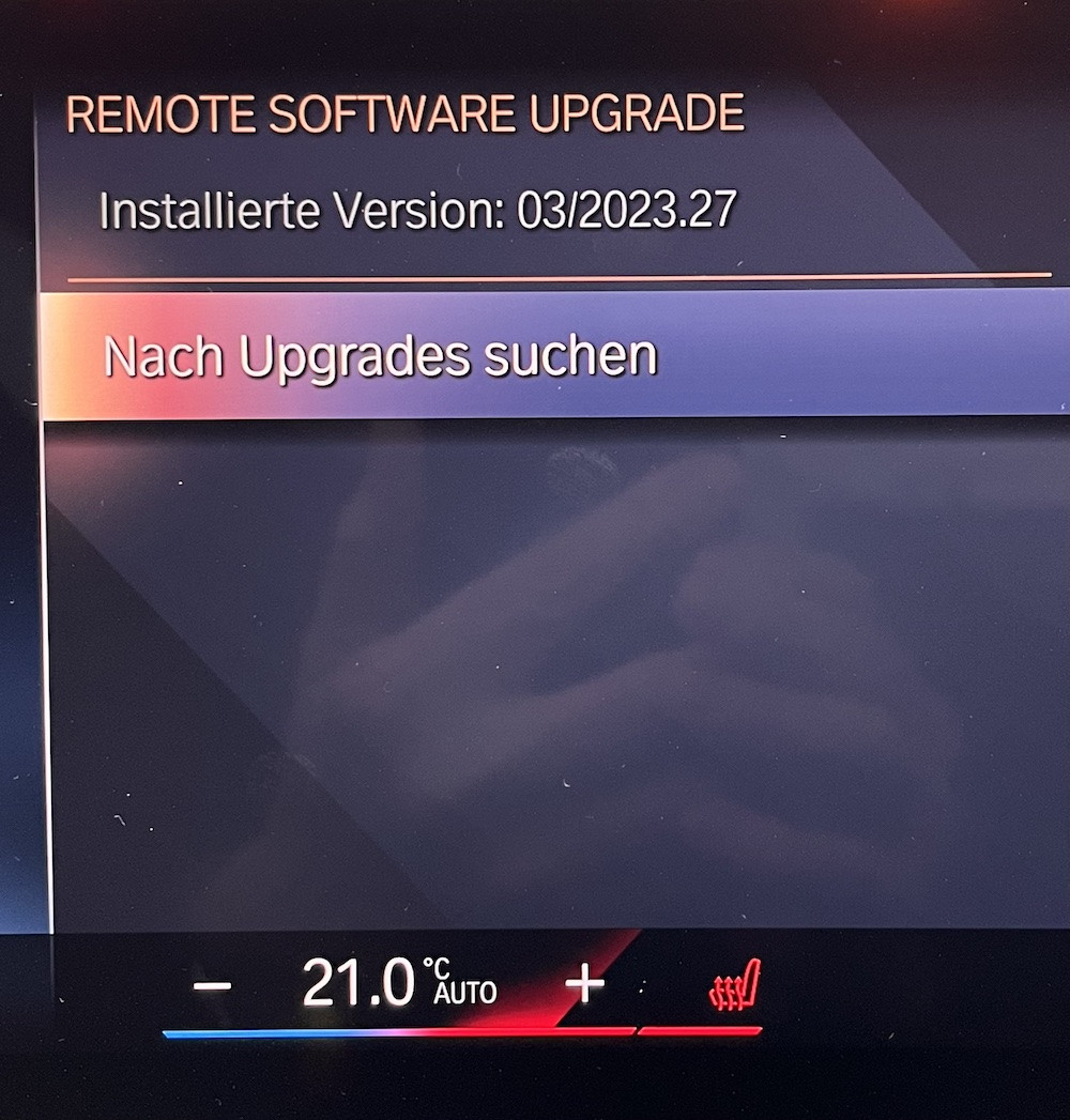 Aktuelle SW-Version i4