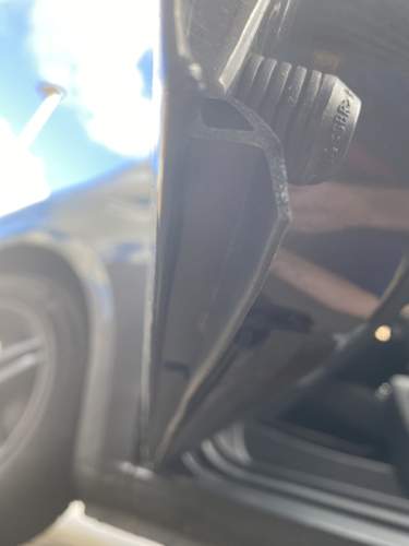 An den beiden Vordertüren