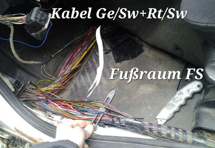 Omega B - VFL - Zentralverriegelung seltsamer Fehler