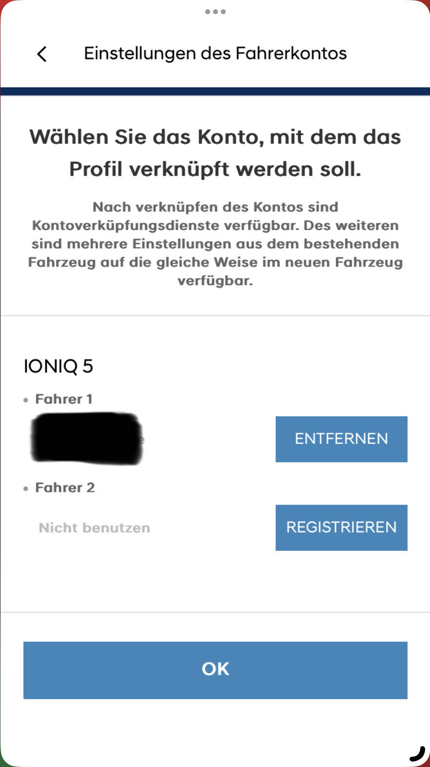 Keine Bluelink Verbindung mehr