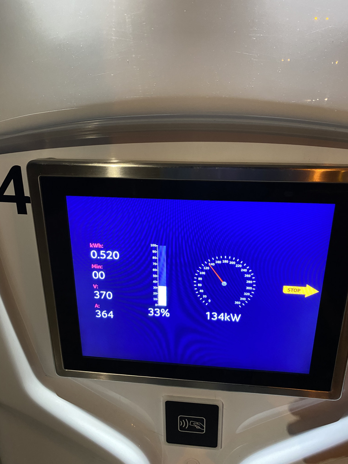 Ladeleistung erreicht keine 150kw