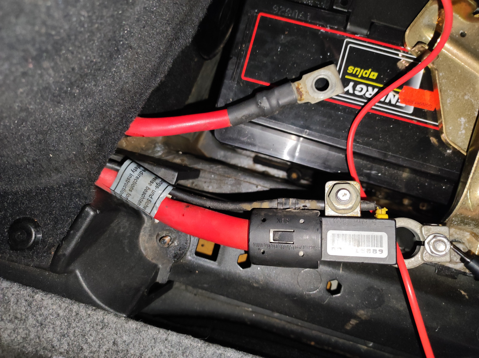 Batterie wird leer gesaugt