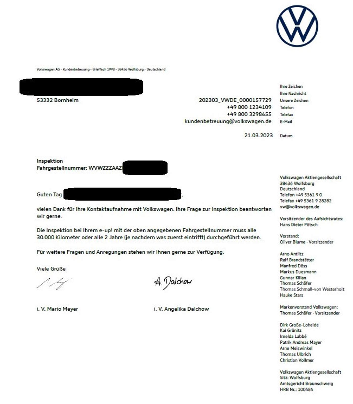 Kosten Inspektion Modell ab 2019 Seite 56 eup!, Citigoe iV, Mii electric Allgemeine