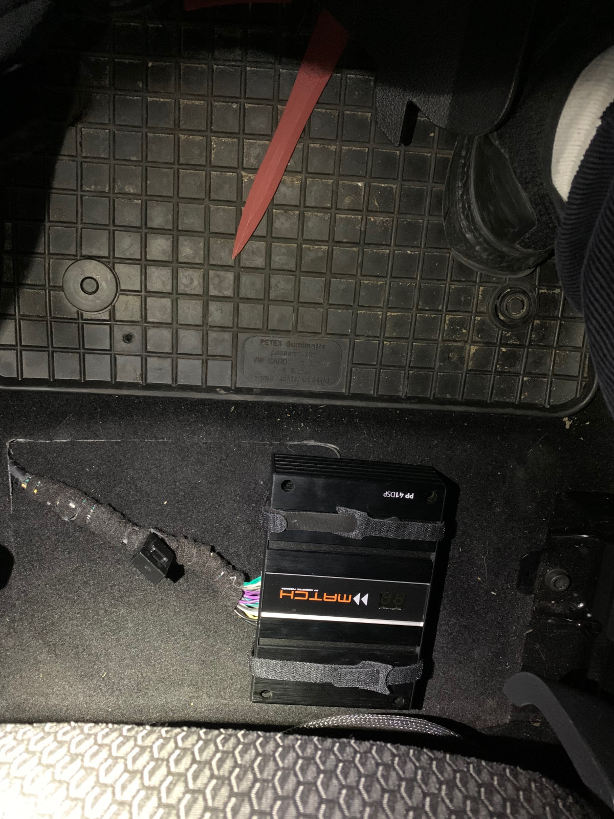 Anschluss der DSP Endstufe