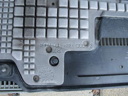 Hinterer Teil Dämpfung Detail