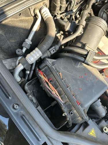 Defekt am Motor-Kabelbaum