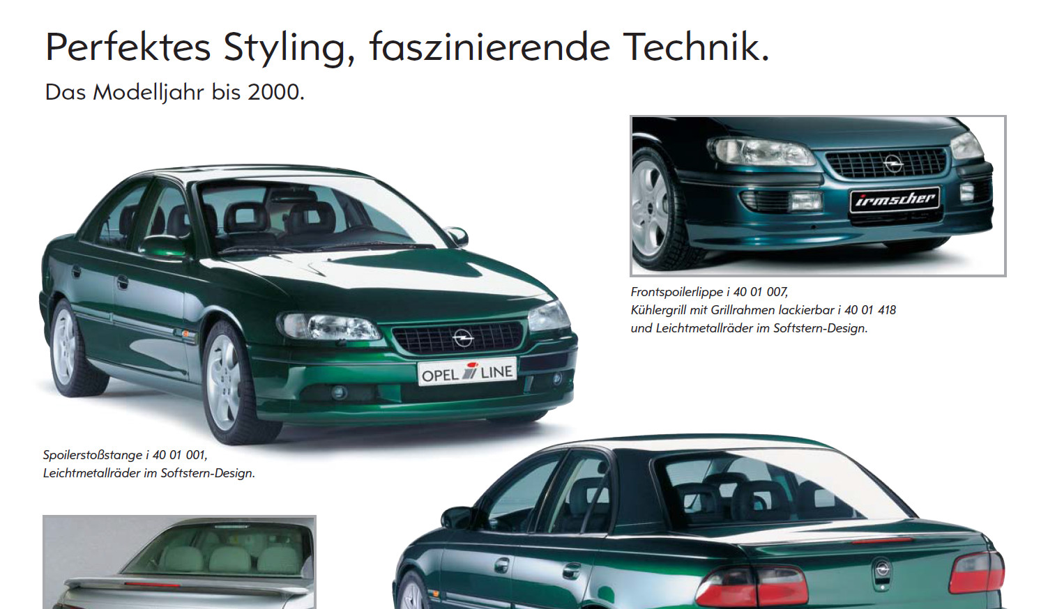 Was habt Ihr heute alles Gutes für Euren Omega & Senator getan?