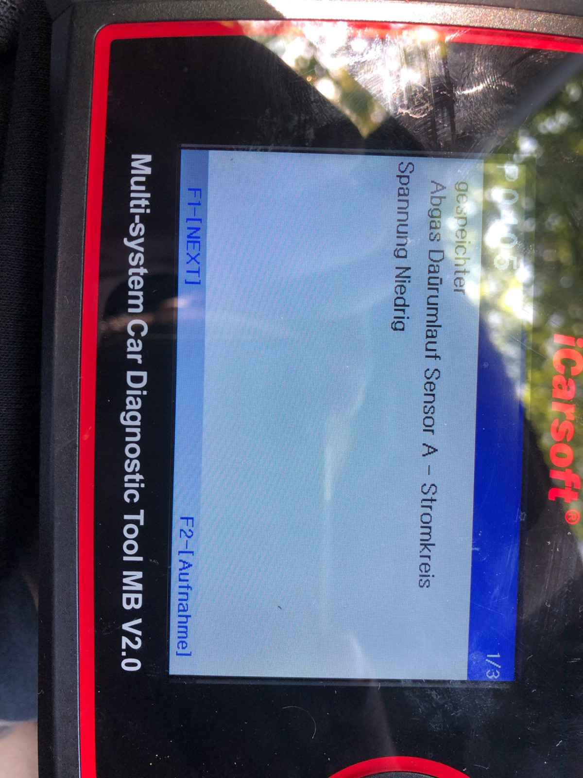 E350 Cdi w212 265 ps notlauf esp abs nach Neustart für 1 Sekunde am leuchten