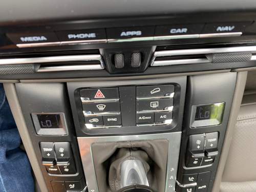 Heizung und Gebläseeinstellung Macan