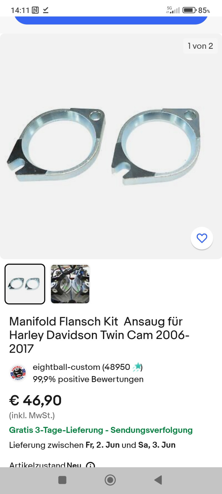 Frage zu 27009-86A Ansaugflansch vorn