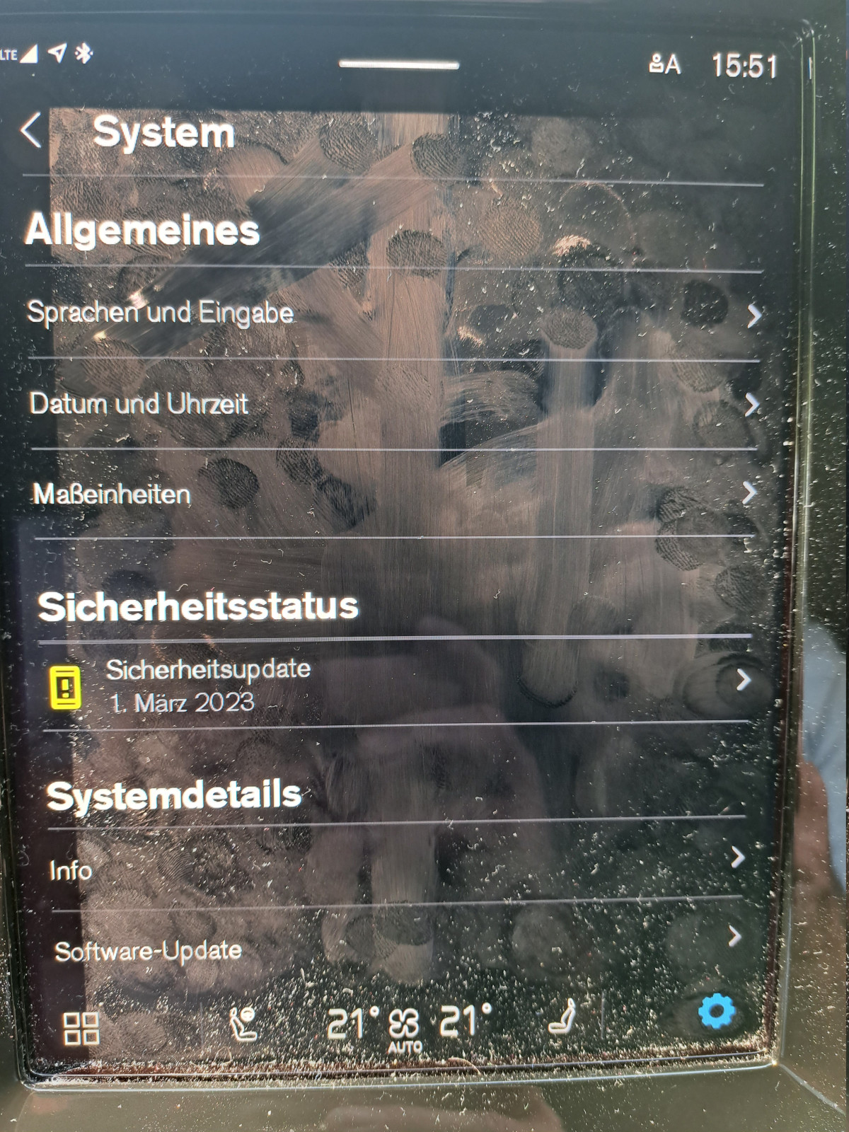 Software-Aktualisierung Android Automotive+Fahrzeug (ab MJ22) - Updates - aktuelle Version=2.13.3