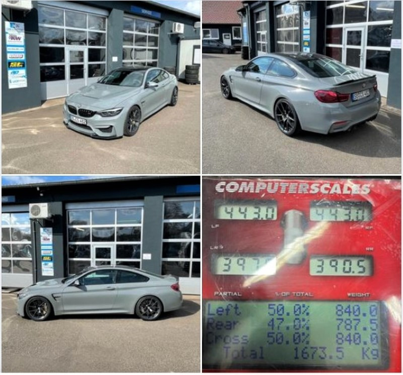 M4 CS nach KW V4 Einbau