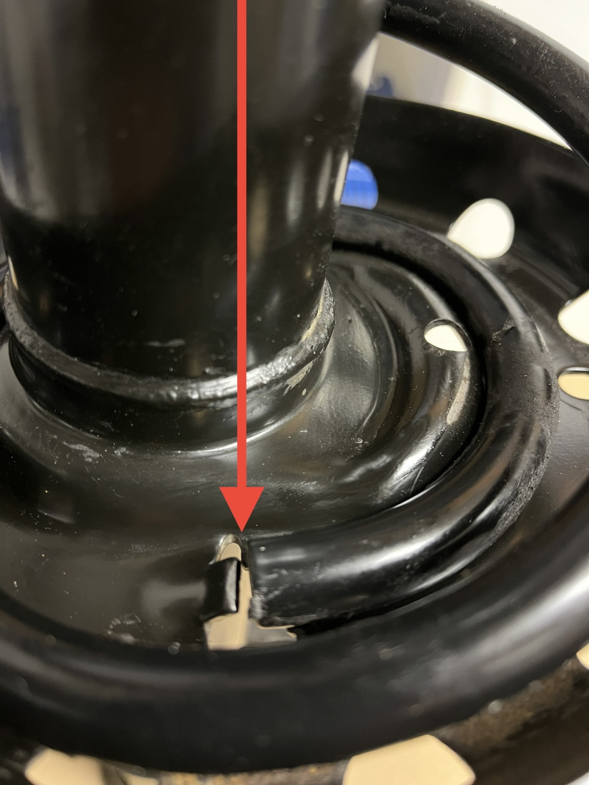 Montage Federbeine vorne