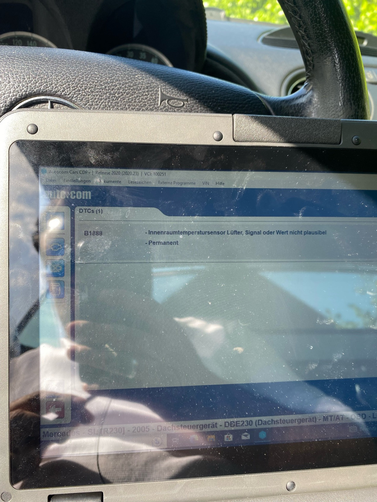 SL R230 Dachprobleme und Heckdeckel und ZV ohne Funktion!