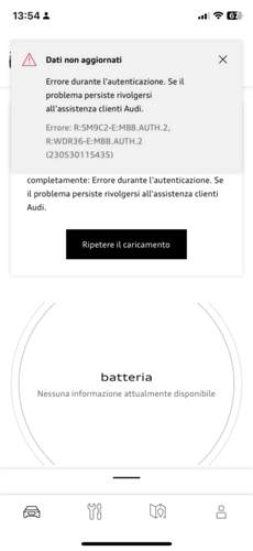 Fehlermeldung MyAudi 1