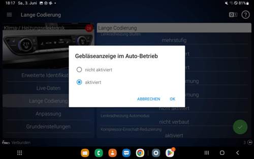 Touch Climatronic OBD11