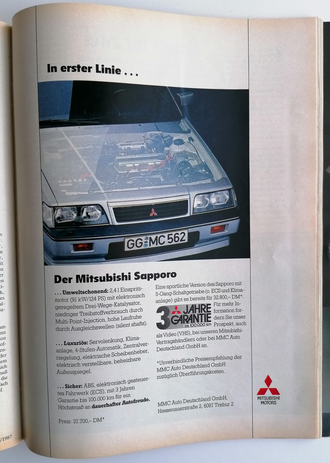 Anzeige 11: Mitsubishi Sapporo