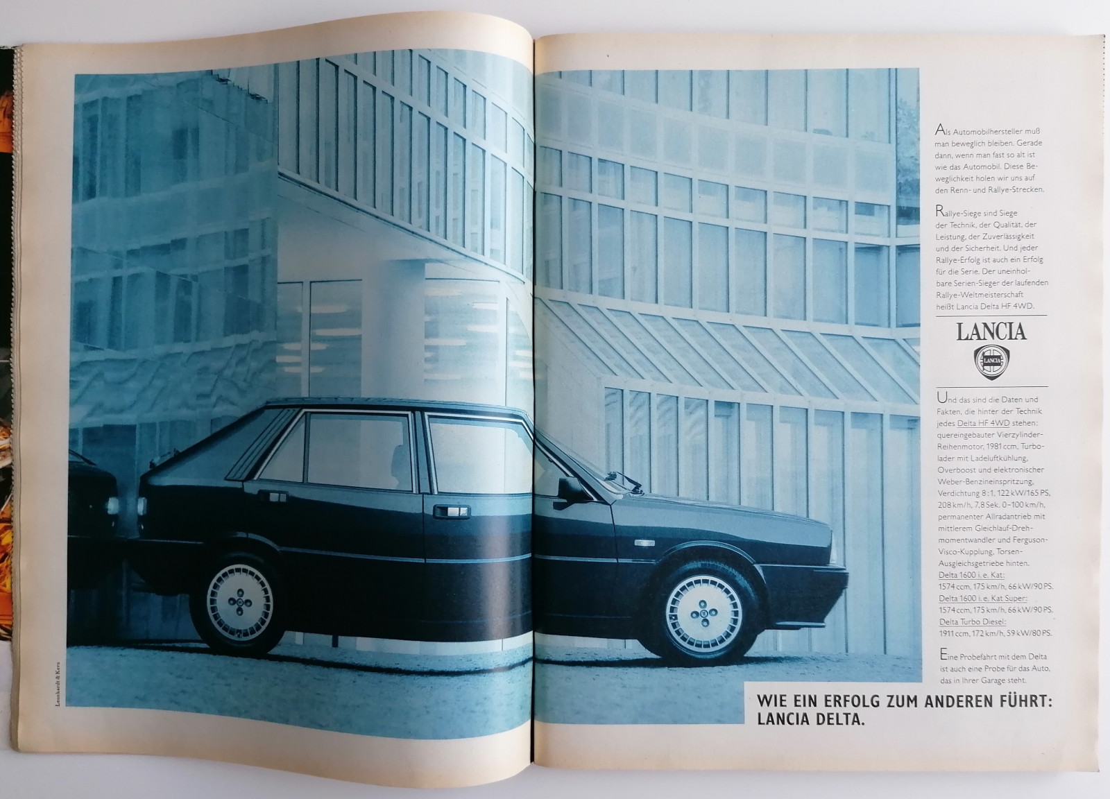 Anzeige 2: Lancia Delta (2/2)