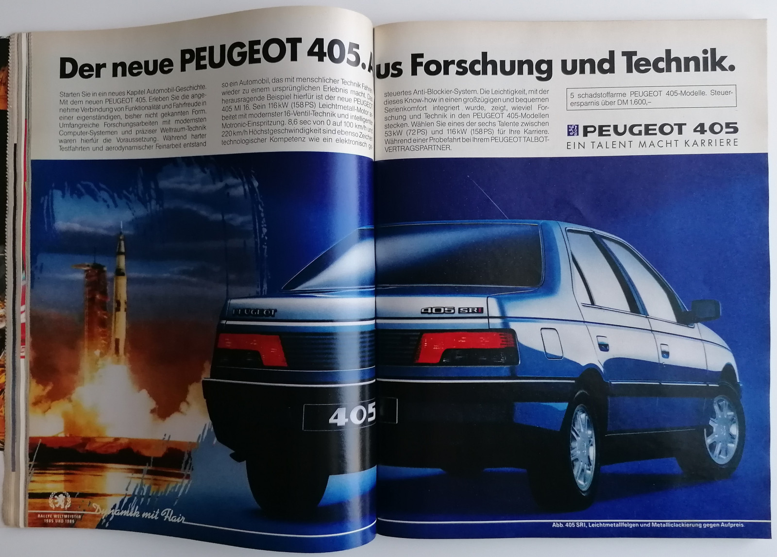 Anzeige 6: Peugeot 405