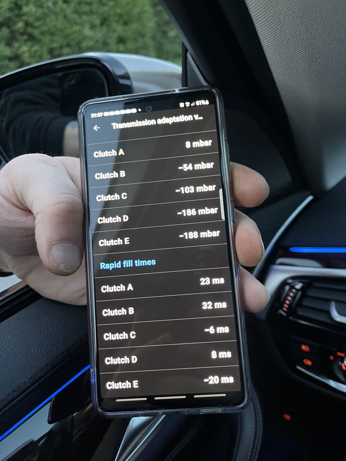 G31 530d; Getriebe ruckelt, Pano Windgeräuche, Schleifender Geräuch Motorraum
