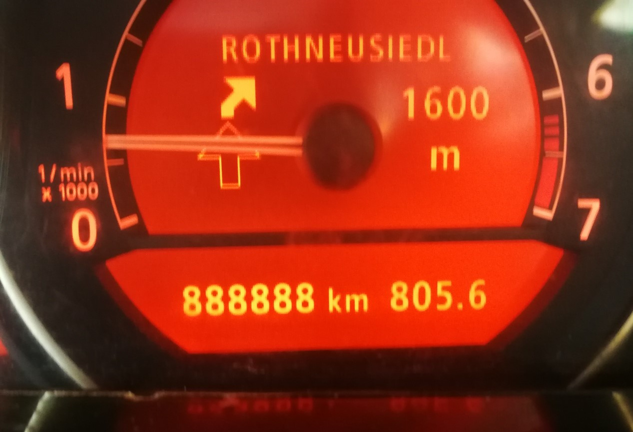 Der Gentleman auf dem Weg zu 1 Million Kilometer