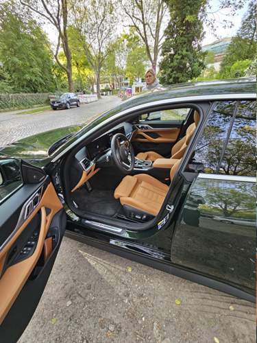 San Remo Green mit Leder Vernasca Cognac