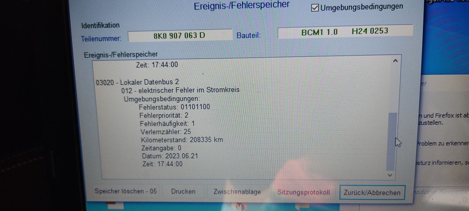 Klima defekt- Diverse Fehlercodes mit VCDS