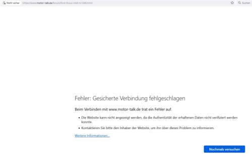Verbindung Sichere Unsichere