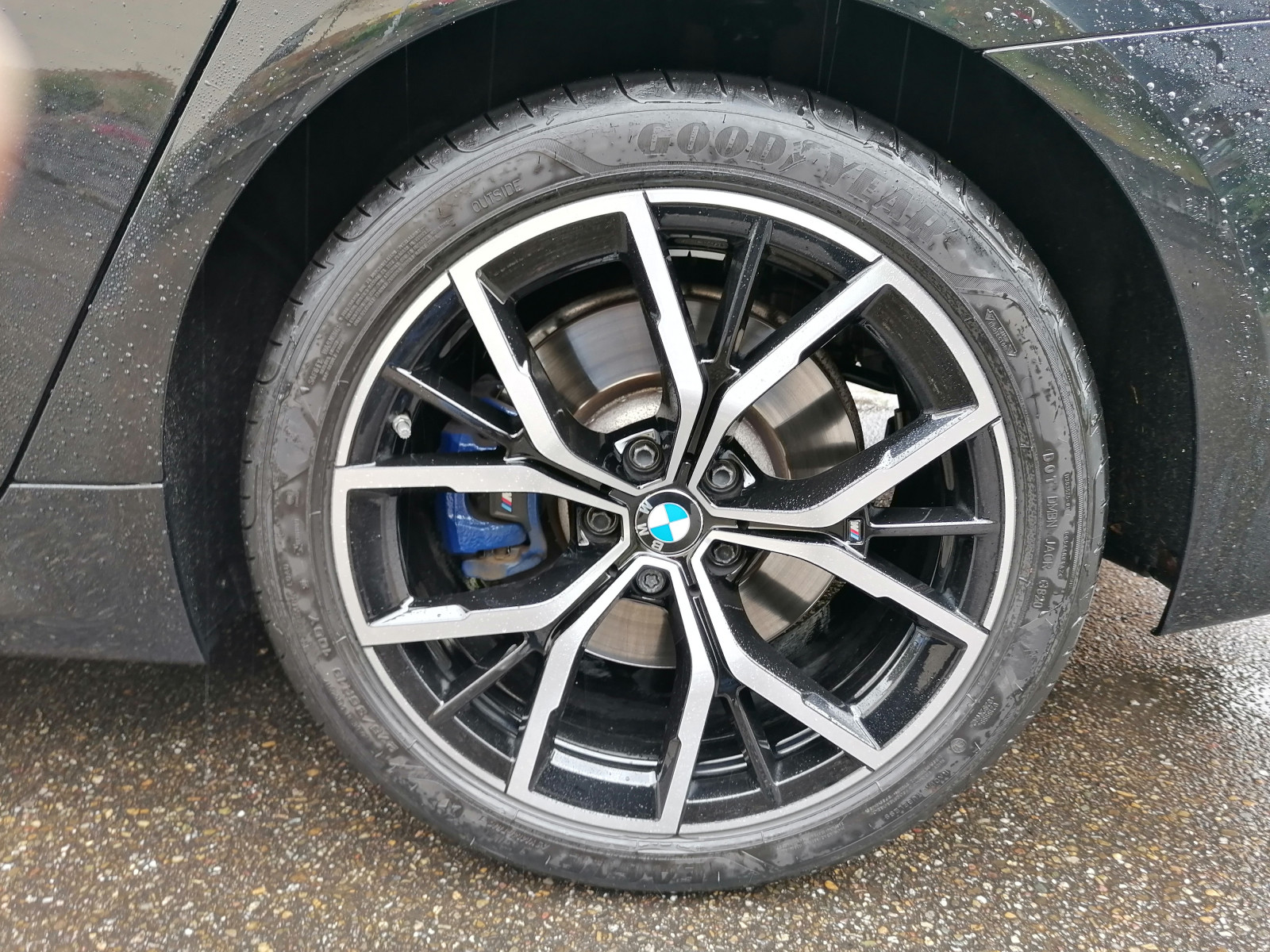 Direkt nach dem Aufziehen.