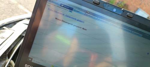 Msg Peugeot ausgelesen