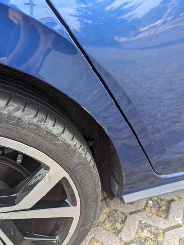 Radlauf Hinten Rechts