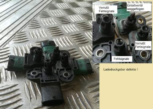 Ladedruckgeber-defekte