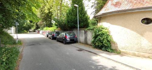 Parken gehweg