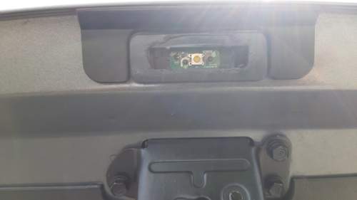 Defekter Entriegelungsknopf