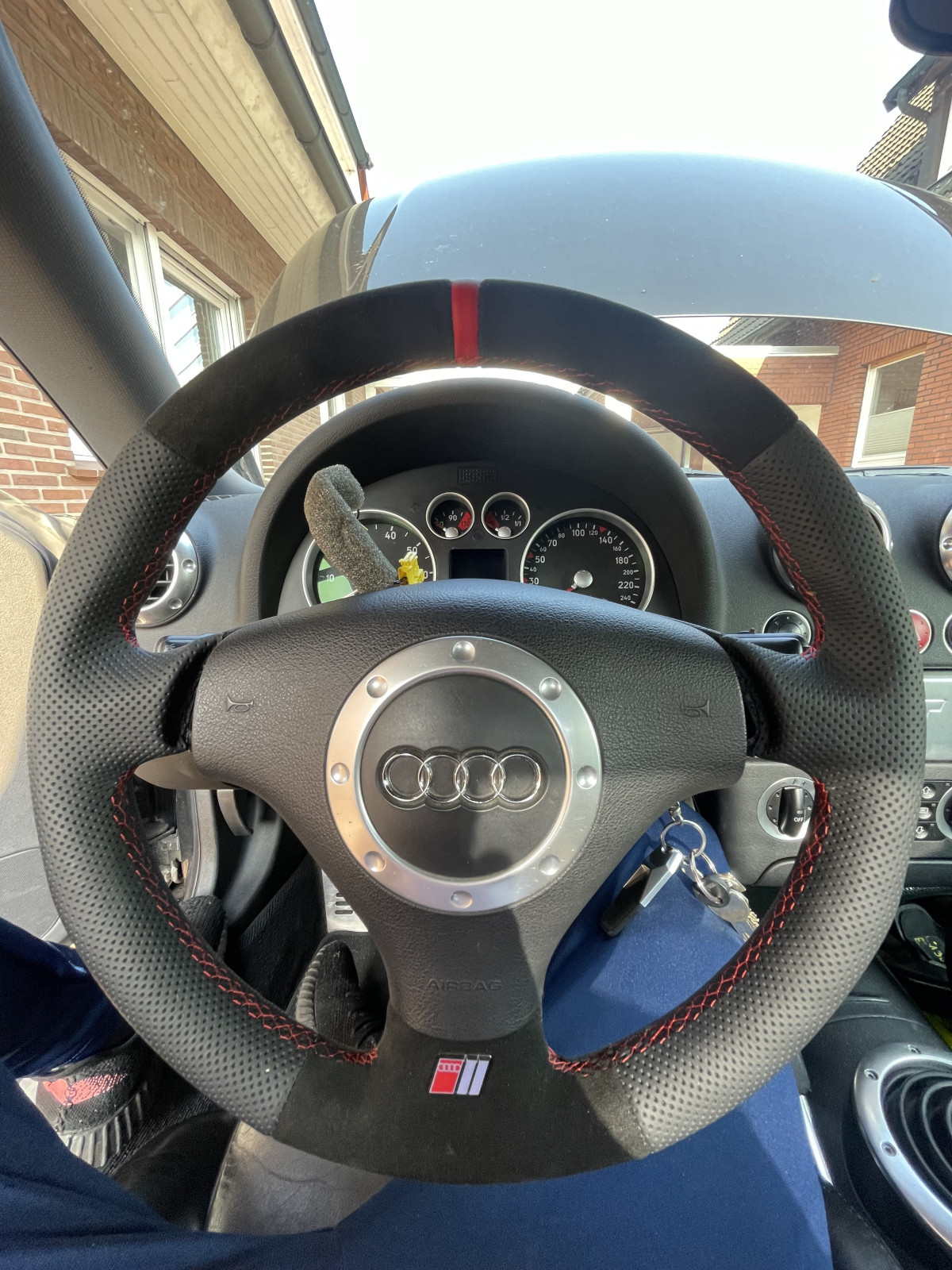 TT8n anderes Lenkrad einbauen. Gab es Unterschiede?