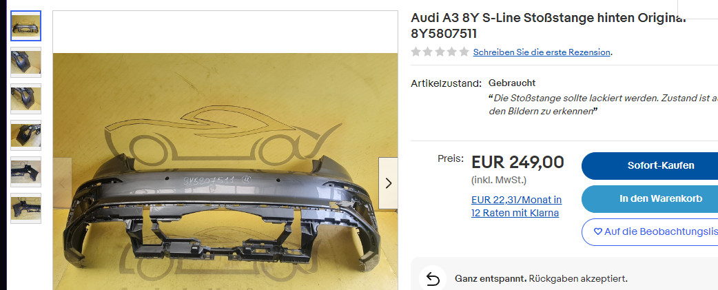 S line Diffusor nachrüsten