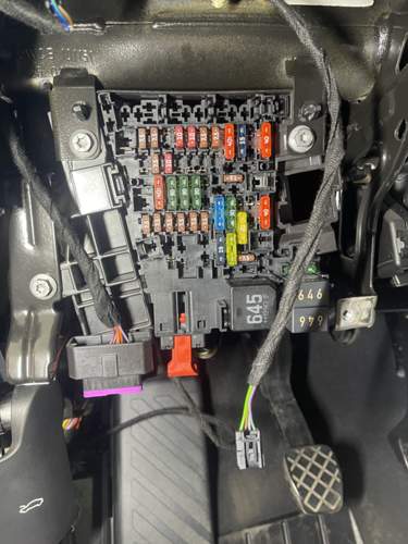 Sicherung ohne zahlen wurden genutzt.