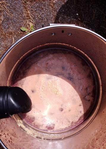 Kühlwasser nach absaugen