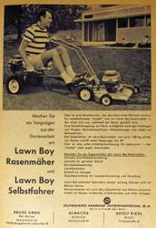 Lawn-Boy-Werbung