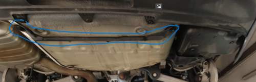 Unterboden Audi A4 B8 Avant